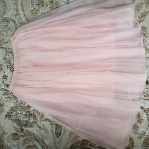 🧡 Haute Monde Peach Tulle Tutu Skirt Size Medium
